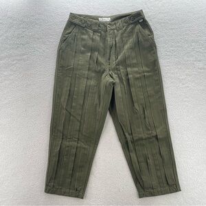 Vans OTW Courtyard Pants Mens 32 Khaki Green Grape Leaf Military Chinos Pants